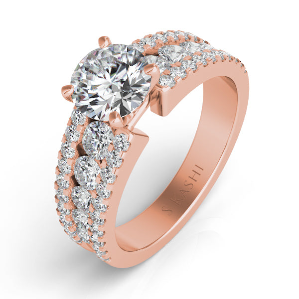 Rose Gold Engagement Ring