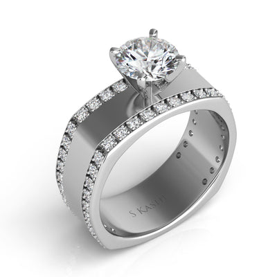 White Gold Engagement Ring