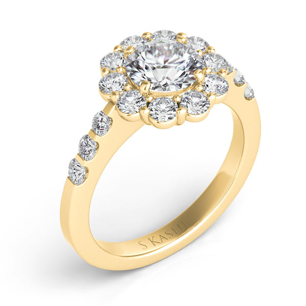 Yellow Gold Engagement Ring