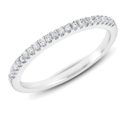 White Gold Wedding Band