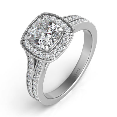 White Gold Engagement Ring