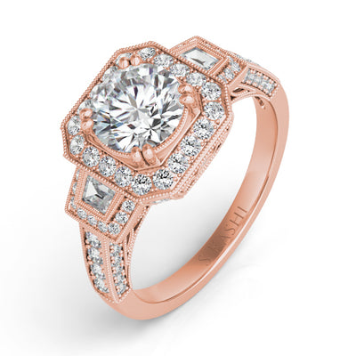 Rose Gold Engagement Ring