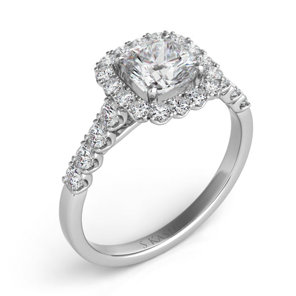 White Gold Engagement Ring