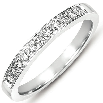 White Gold Matching Band