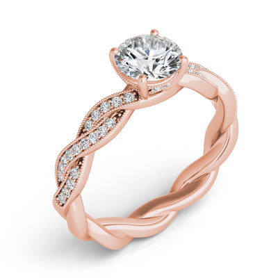 Rose Gold Engagement Ring