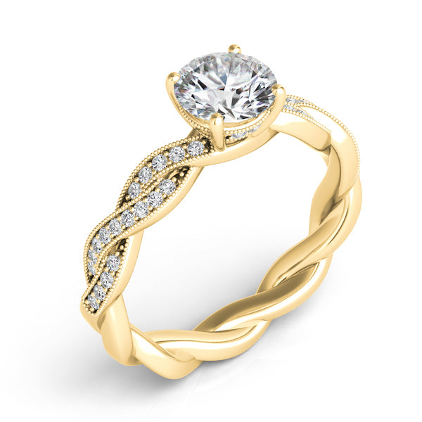 Yellow Gold Engagement Ring