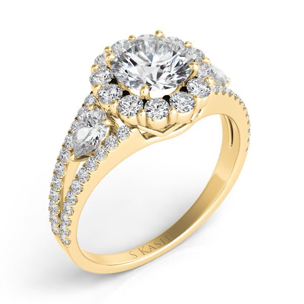 Yellow Gold Engagement Ring