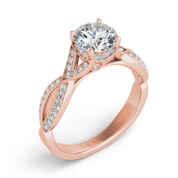 Rose Gold Engagement Ring