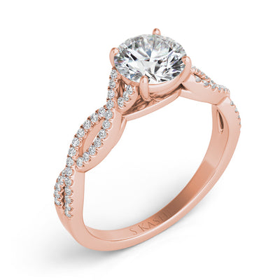 Rose Gold Engagement Ring