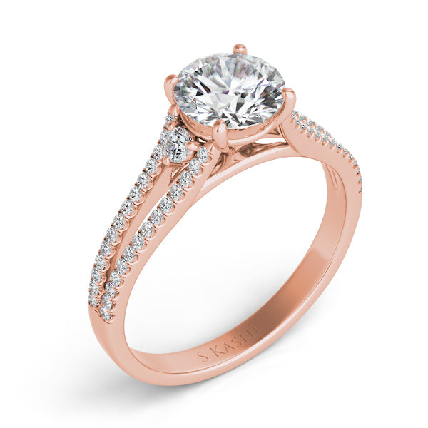 Rose Gold Engagement Ring