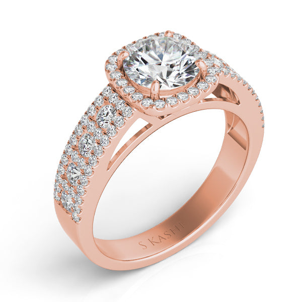 Rose Gold Engagement Ring