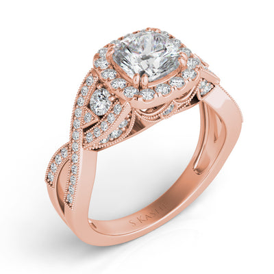 Rose Gold Engagement Ring