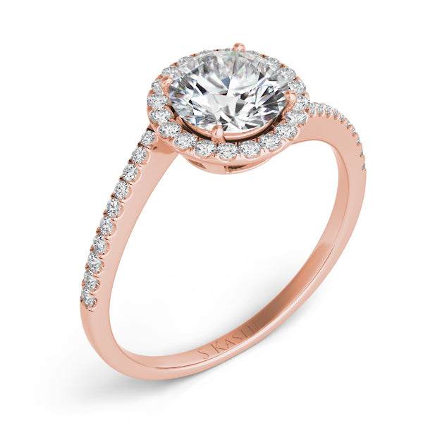 Rose Gold Engagement Ring