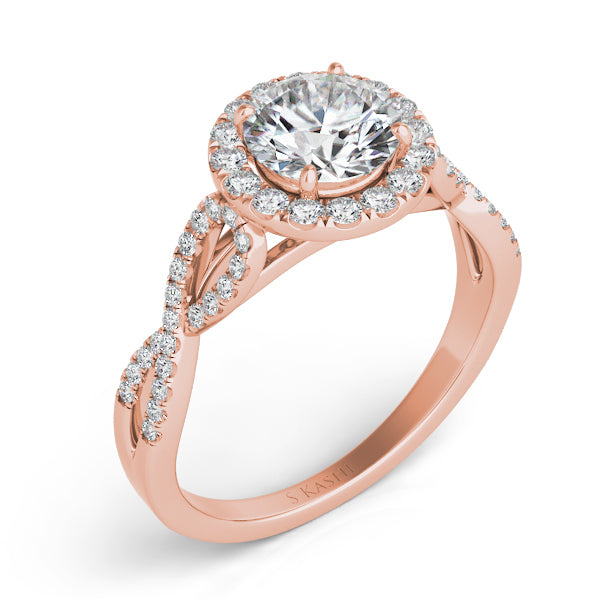 Rose Gold Engagement Ring