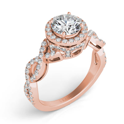 Rose Gold Engagement Ring