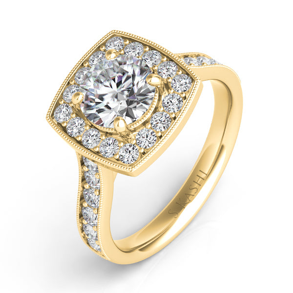 Yellow Gold Engagement Ring