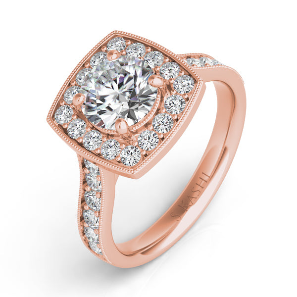 Rose Gold Engagement Ring