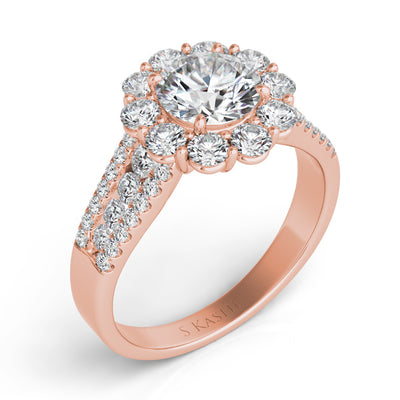 Rose Gold Engagement Ring