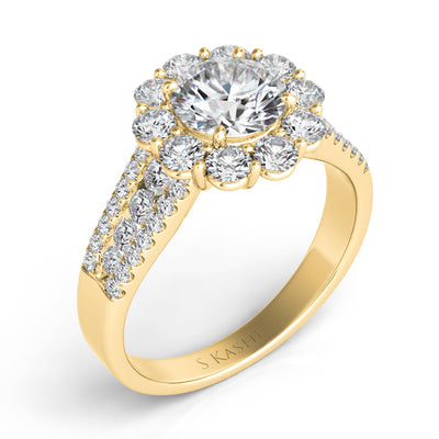 Yellow Gold Engagement Ring