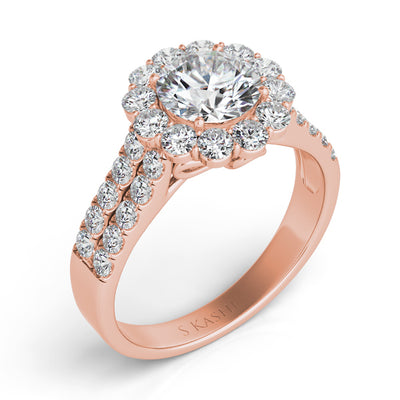 Rose Gold Engagement Ring