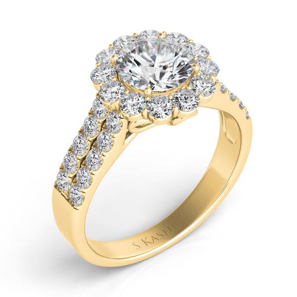 Yellow Gold Engagement Ring