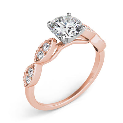 Rose Gold Engagement Ring