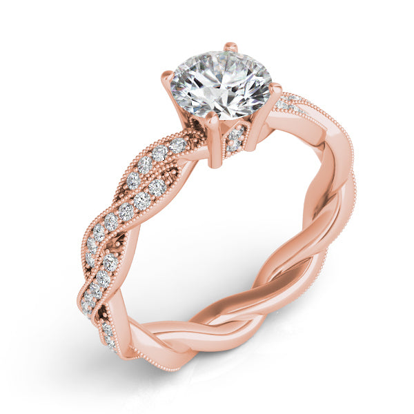 Rose Gold Engagement Ring