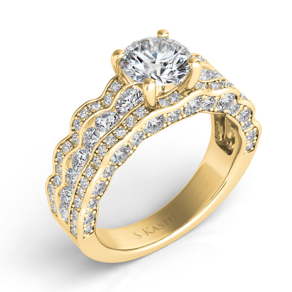 Yellow Gold Engagement Ring