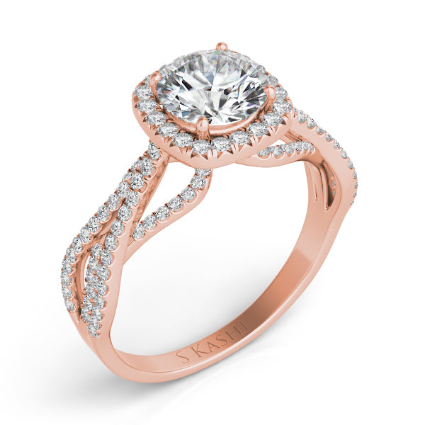 Rose Gold Engagement Ring