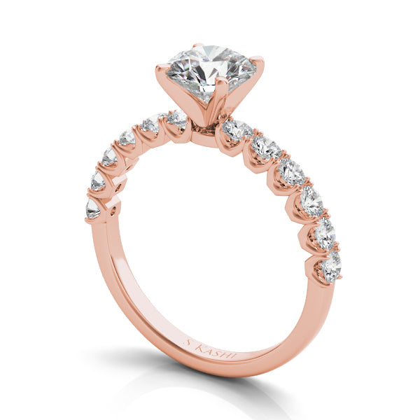 Rose Gold Engagement Ring