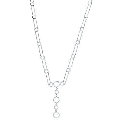 White Gold Diamond Necklace