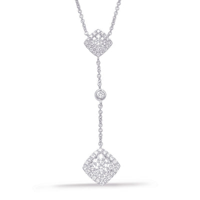 White Gold Diamond Necklace