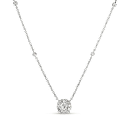 White Gold Diamond Necklace