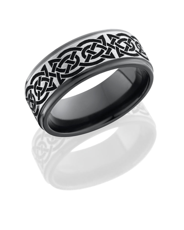 Z8FGE/BLCVCELTIC10 SILVER SATIN/POLISH