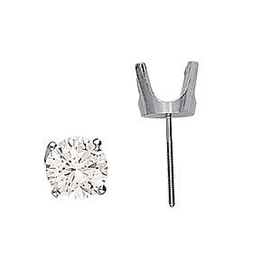 0.05CT 4PR EAR WITH .030 Complete per 1/2 pair.