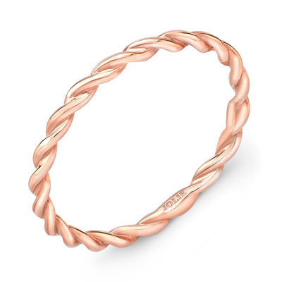 Rose Gold Twist Band