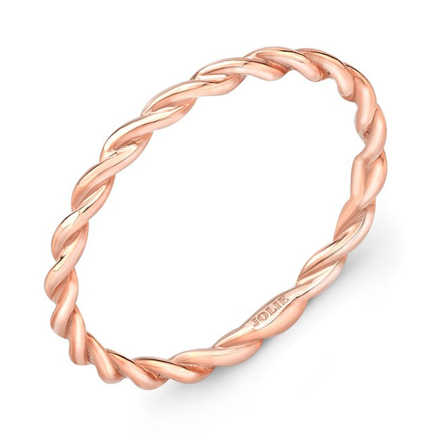 Rose Gold Twist Band