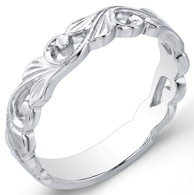 Nouveau Style, Vine Like Wedding Band