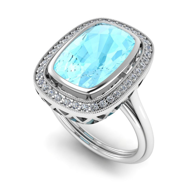 Custom Designed, Aqua Ring