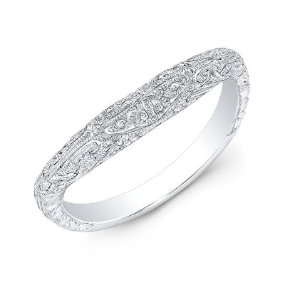 White Gold Diamond Wedding Band