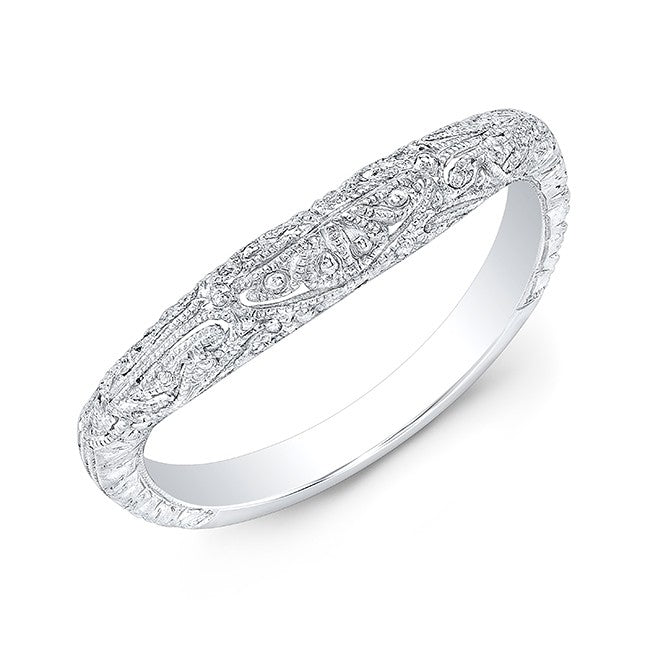 White Gold Diamond Wedding Band