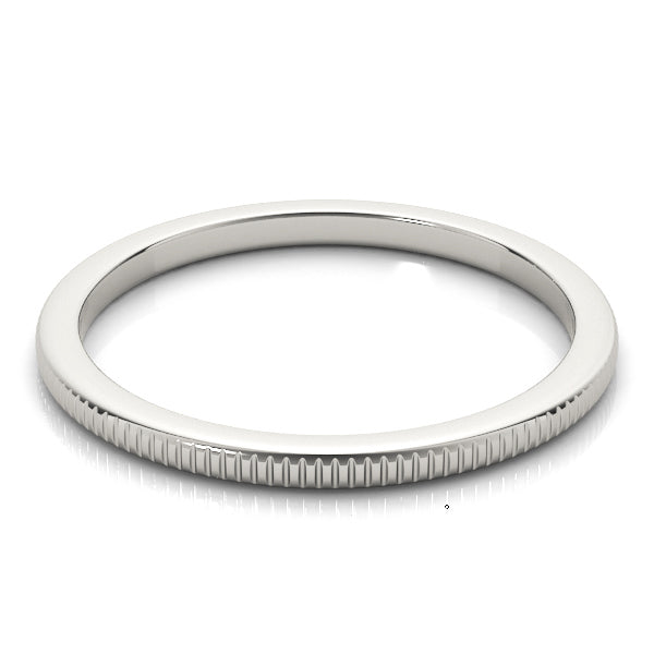 14KT W STACKABLE RING