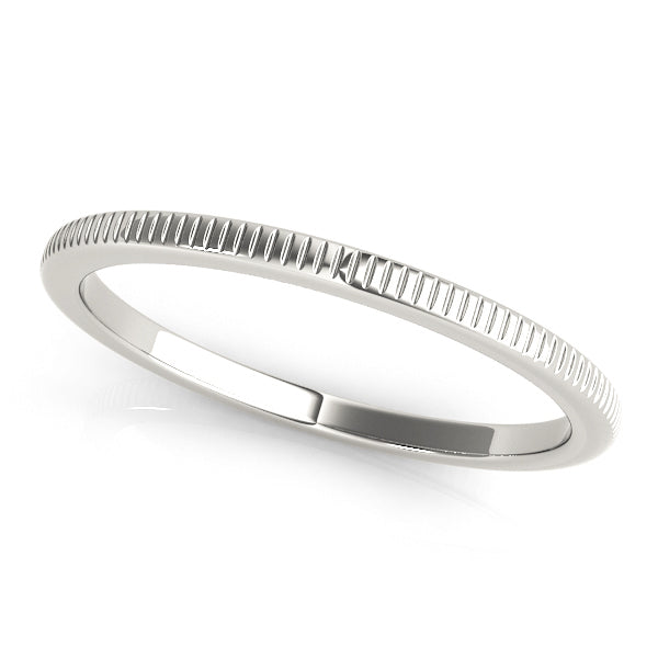 14KT W STACKABLE RING